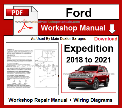 Ford Expedition 2018-2021 Workshop Repair Manual Download PDF